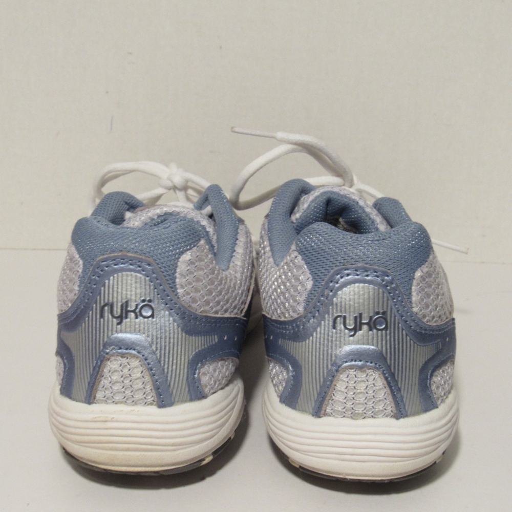 RYKA DASH Womens Sneaker Blue-White Mesh Ortholite Comfort Shoes, Size 7 - Picture 4 of 14
